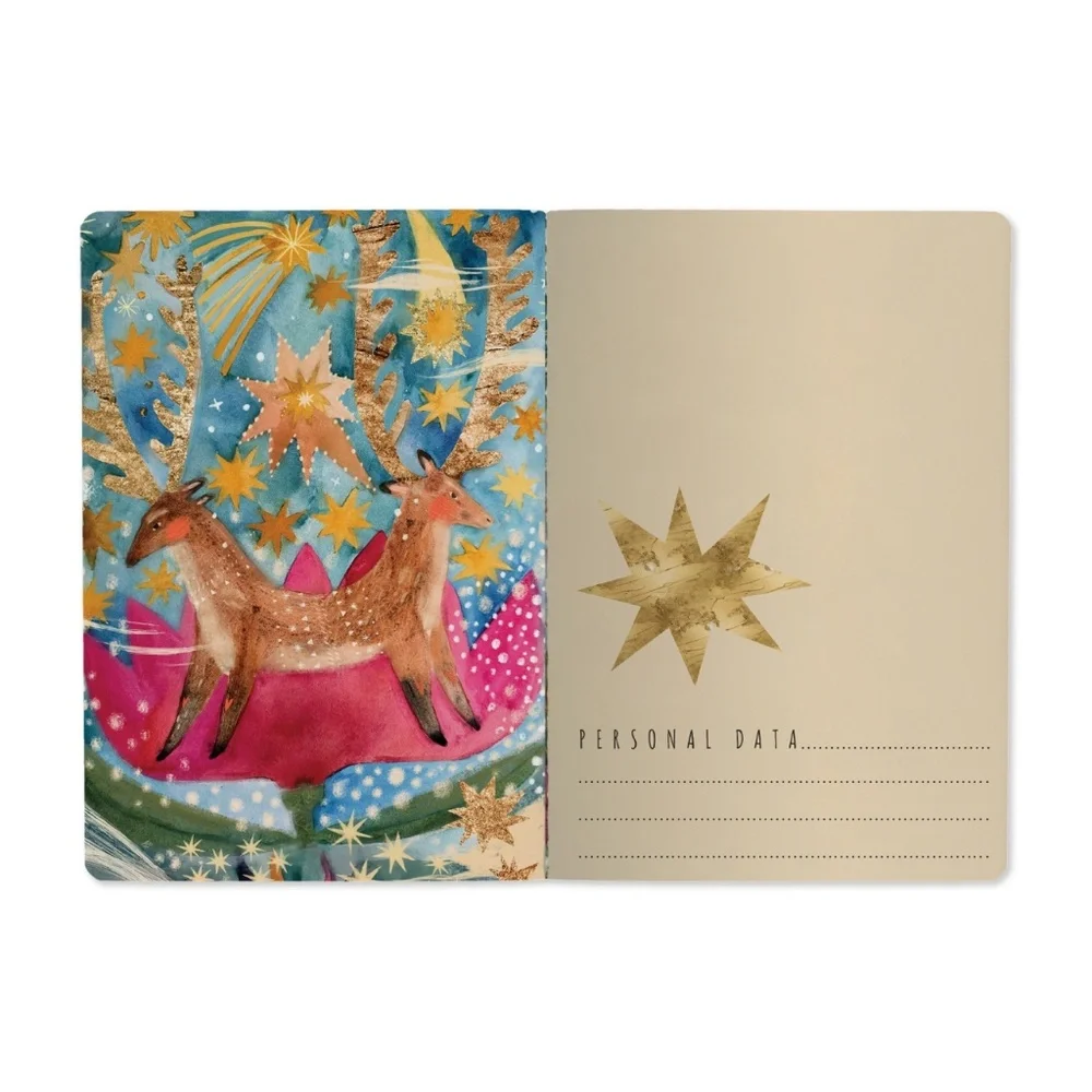 Electric Fantasy Notebook – BV Bruno Visconti – Vibrant Floral